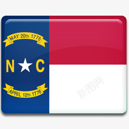 北卡罗莱纳州国旗美国国家偶像png免抠素材_88icon https://88icon.com Carolina Flag North 北 卡罗莱纳州 国旗