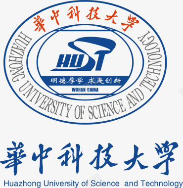 DNA科技logo华中科技大学logo矢量图图标图标