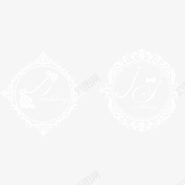 婚庆logo矢量素材婚礼logo图标图标