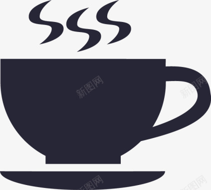 咖啡杯矢量图图标图标