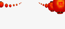 新年福到灯笼素材