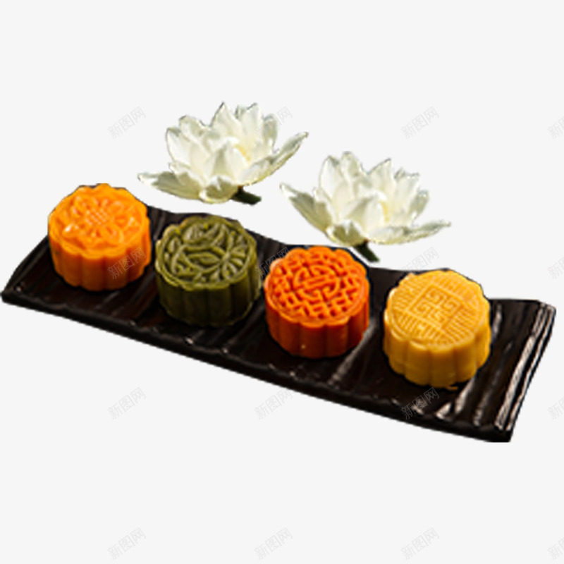 中秋月饼png免抠素材_88icon https://88icon.com 中国风 传统文化 古典元素 月饼 花好月圆