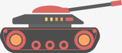武器装备军事化自动高级坦克矢量图高清图片