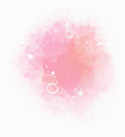 粉色淡雅唯美意境花朵素材
