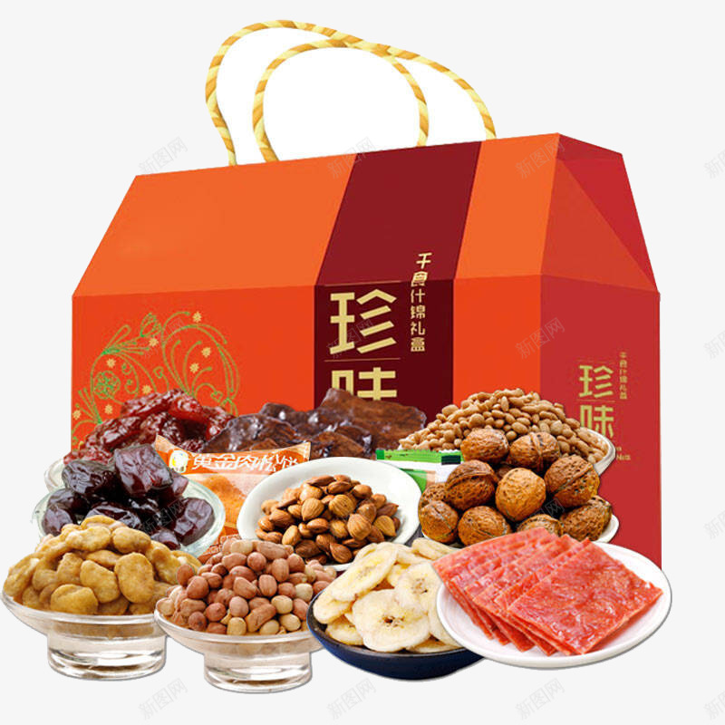 年货零食大礼盒png免抠素材_88icon https://88icon.com 年货 礼盒 零食 零食大礼盒