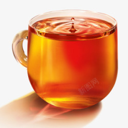 玻璃杯茶一杯红茶高清图片