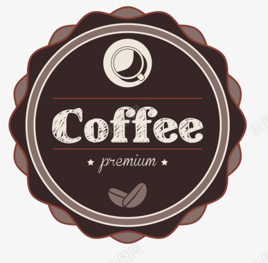 2016年创作咖啡品牌标识图标图标