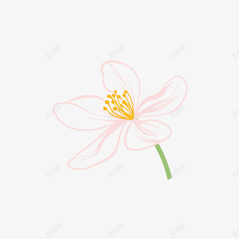 卡通淡雅花瓣矢量图ai免抠素材_88icon https://88icon.com 卡通 卡通淡雅 卡通花瓣 淡雅花瓣 粉色花瓣 花瓣 矢量图