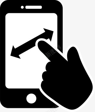 小红书手机logo手机背景图标图标