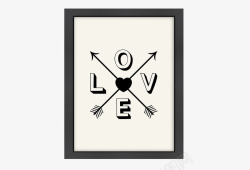 无框画室内装饰素材