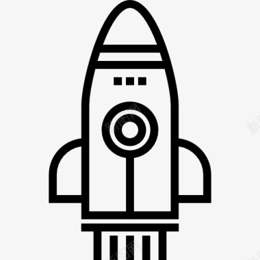 太空船发射火箭图标图标