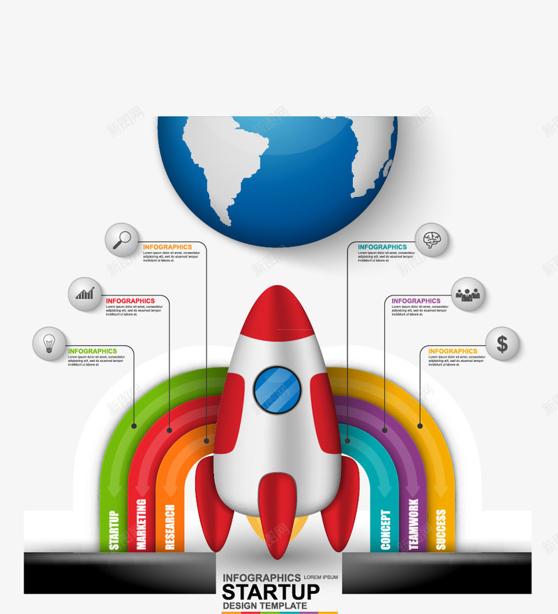 时尚商务图表png免抠素材_88icon https://88icon.com 7 火箭创意信息图表3D信息图表立体信息图表商务信息图表PPT图形PPT图表信息标签演示图形图表元素信息图表