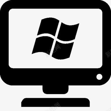 客户端设计网络的Windows客户端图标图标