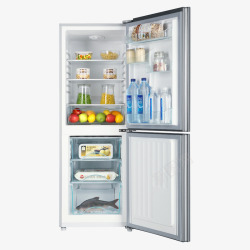 简约外观超大容量节能静音冰箱素材