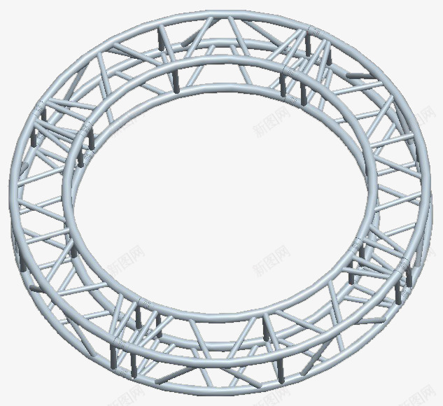 圆形舞台灯架png免抠素材_88icon https://88icon.com TRUSS架 演出器材 灯光架 舞台背景架子 金属架子