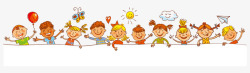 手绘气球幼儿园儿童高清图片