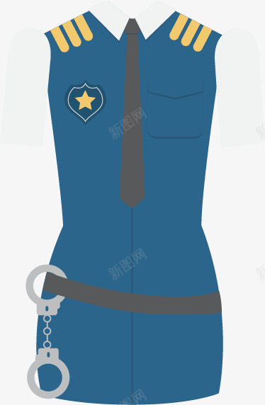 制服矢量图ai免抠素材_88icon https://88icon.com 保安 制服 警察 飞行员 矢量图