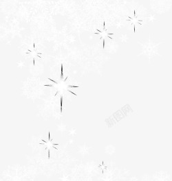 怀旧圣诞节背景图片星星效果元素高清图片