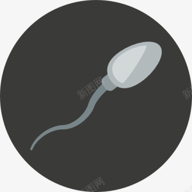 微生物Spermatozoon图标图标
