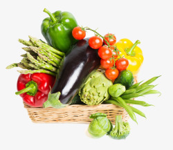 蔬菜篮蔬菜篮子高清图片