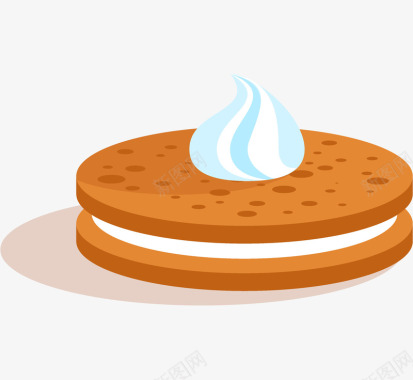 芝士蛋糕甜点标图标图标