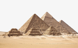 埃及金字塔插画埃及法老和金字塔高清图片