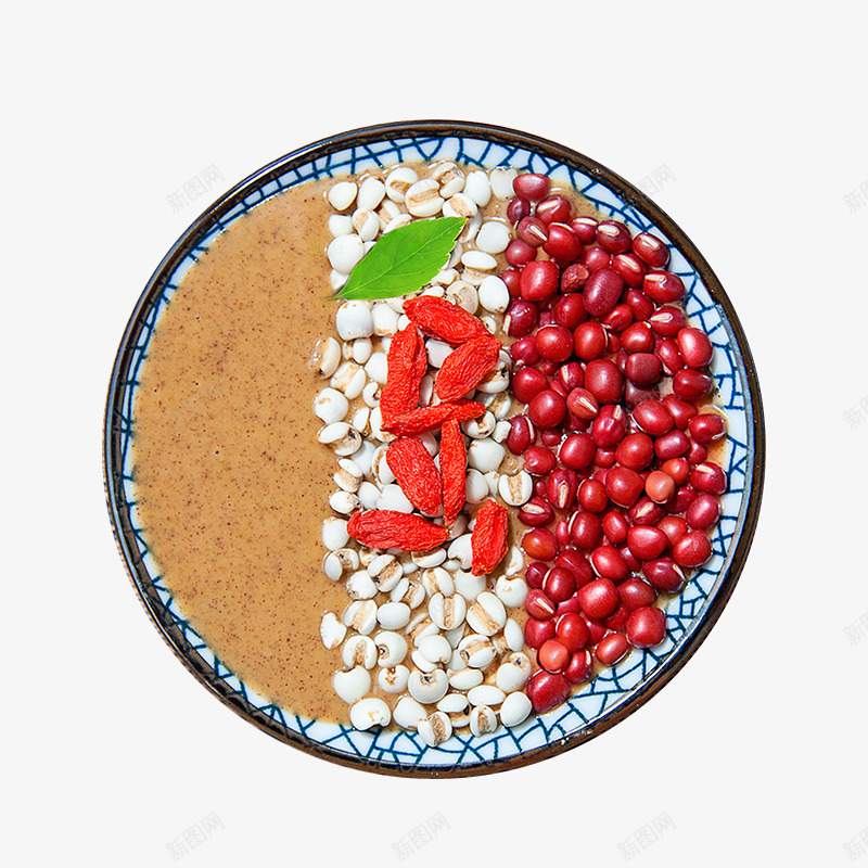 红豆薏仁png免抠素材_88icon https://88icon.com 祛湿 红豆 红豆薏米粉 美颜 薏仁 补血