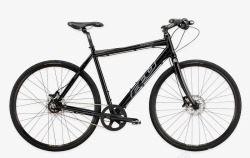 黑色山地折叠自行车自行车高清图片