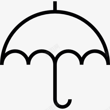 小伞图标图标