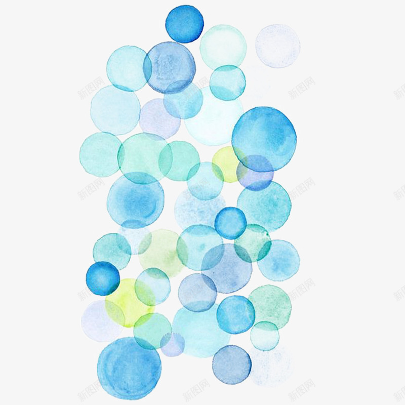 蓝色泡泡漂浮物png免抠素材_88icon https://88icon.com 圆圈 新图网 气泡 水彩 水彩泡泡 水泡 泡泡 渐变色 漂浮 背景 蓝色 装饰