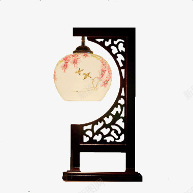 徽派家具手绘手绘中国风灯笼图标图标