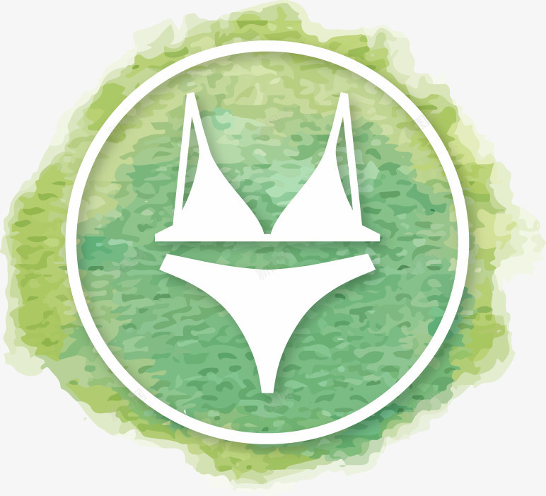手绘绿色水墨底纹内衣图案矢量图ai免抠素材_88icon https://88icon.com 内衣 图案 底纹 手绘 水墨 绿色 矢量图