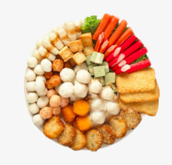 食品节火锅丸子组合装高清图片