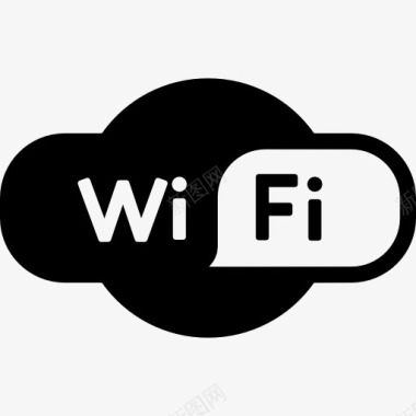 文明上网WiFi标志图标图标