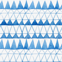 地中海风蓝色三角形底纹高清图片