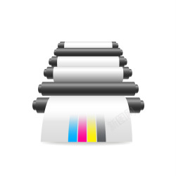 打印的色彩色彩打印机高清图片