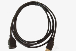黑色连接线和端口素材