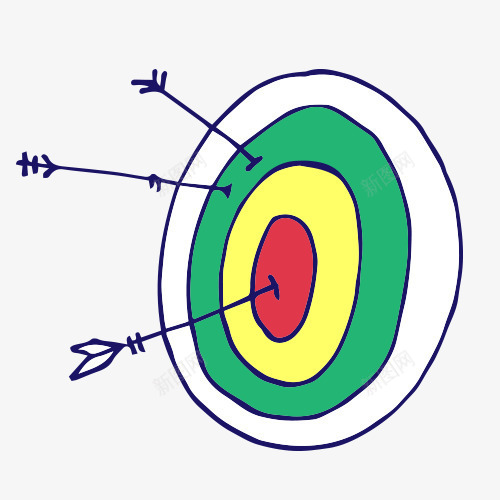 命中靶子png免抠素材_88icon https://88icon.com 圆形 射击 标靶 瞄准 箭 飞行