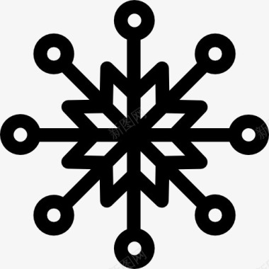 雪结冰免抠PNGSnowflake图标图标