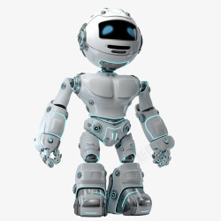 白色机器人高科技机器人高清图片