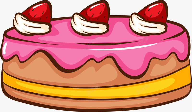 奶油草莓蛋糕png免抠素材_88icon https://88icon.com 卡通草莓蛋糕 奶油 布丁 手绘草莓布丁 甜品 甜食 草莓 草莓布丁 食物