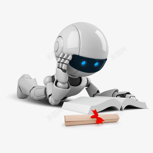 看书的机器人png免抠素材_88icon https://88icon.com 世界读书日 学习 帅气机器人 机器人 看书 科幻 科技 迷你机器人 阅读