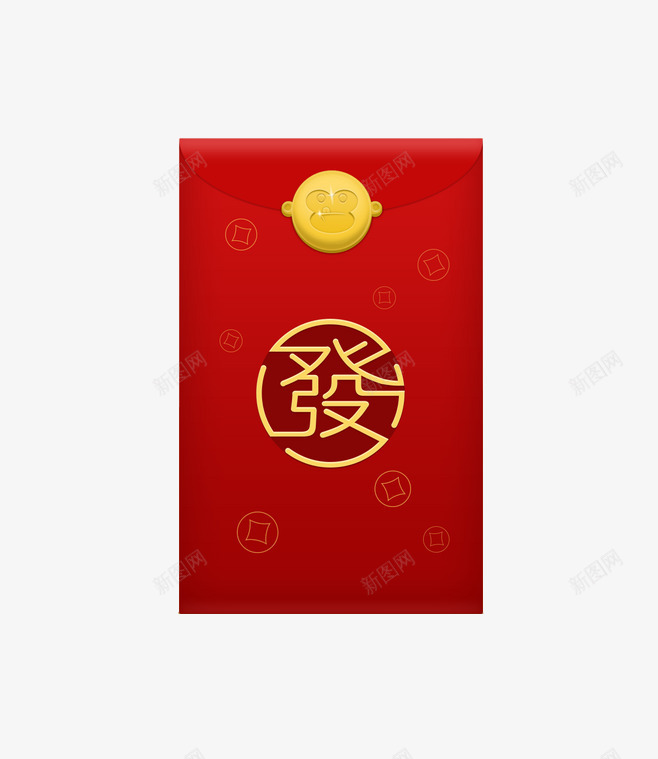 双十一发财红包吉利利是png免抠素材_88icon https://88icon.com 利是 双十一 恭喜发财 红包