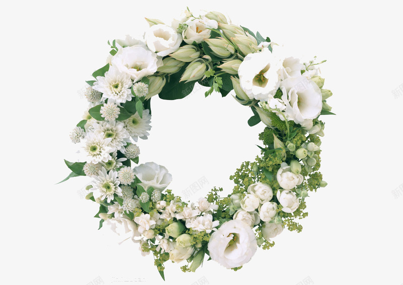 结婚花环png免抠素材_88icon https://88icon.com 婚纱 洁白 纯洁