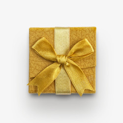 创意绳子金色创意包装礼盒元素高清图片