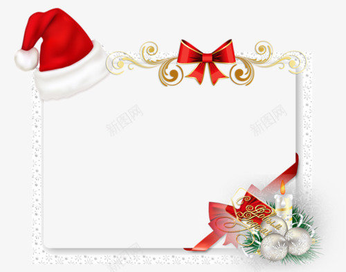 圣诞边框png免抠素材_88icon https://88icon.com 圣诞节 圣诞节框子 圣诞装饰 相框 边框