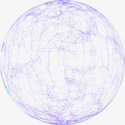 线条星球创意科技圆形线条装饰图案矢量图高清图片