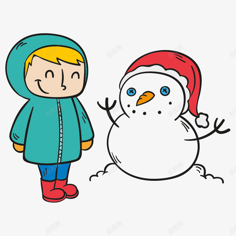 玩雪的小朋友堆雪人png免抠素材_88icon https://88icon.com 冬天 堆雪人 小朋友 玩雪 玩雪的小朋友堆雪人