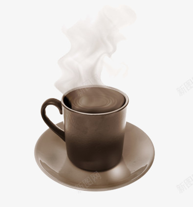 冒着烟的咖啡杯png免抠素材_88icon https://88icon.com 冬天 温暖 热气 舒适