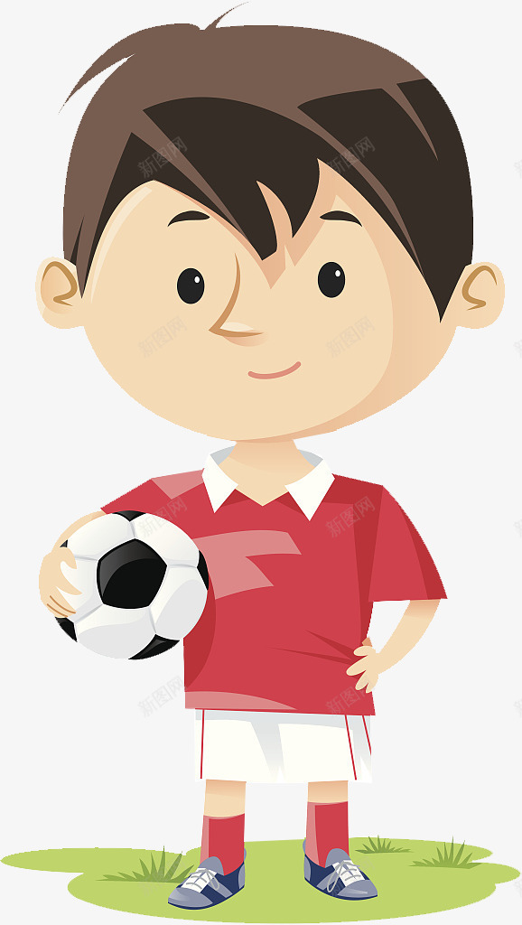 草坪上踢足球的可爱小男孩png免抠素材_88icon https://88icon.com 卡通人物 可爱 小男孩 抱着足球 草地上的人 草坪上 足球